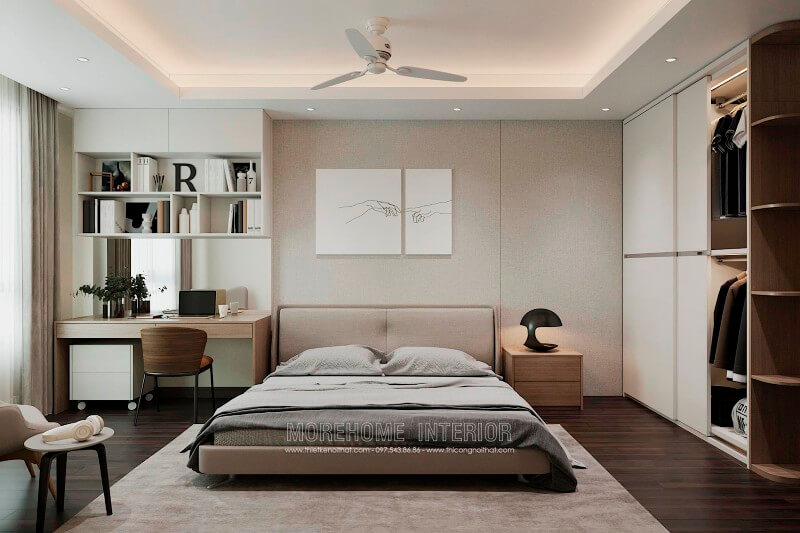 Giường ngủ chung cư hiện đại Giường ngủ chung cư hiện đại